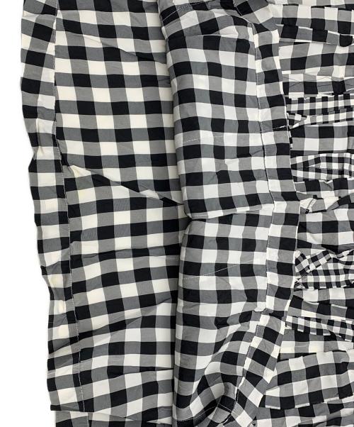 tricot COMME des GARCONS（トリココムデギャルソン）tricot COMME des GARCONS (トリココムデギャルソン) ギンガムチェックスカート ブラック サイズ:Mの古着・服飾アイテム