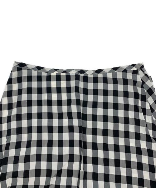 tricot COMME des GARCONS（トリココムデギャルソン）tricot COMME des GARCONS (トリココムデギャルソン) ギンガムチェックスカート ブラック サイズ:Mの古着・服飾アイテム