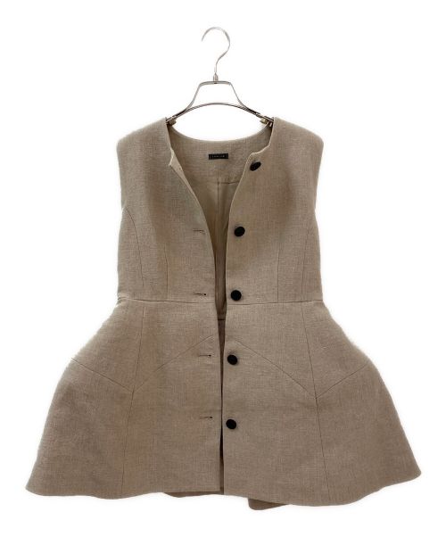 LUDLOW（ラドロー）LUDLOW (ラドロー) バレリーナベスト ベージュ サイズ:1の古着・服飾アイテム