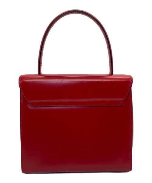 CELINE（セリーヌ）CELINE (セリーヌ) 2WAYバッグ レッドの古着・服飾アイテム