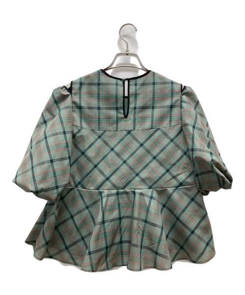 Diagram（ダイアグラム）Diagram (ダイアグラム) シアーパフトップ グリーン サイズ:36の古着・服飾アイテム