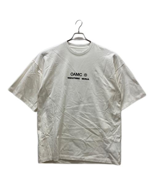 OAMC（オーエーエムシー）OAMC (オーエーエムシー) プリントTシャツ ホワイト サイズ:Sの古着・服飾アイテム