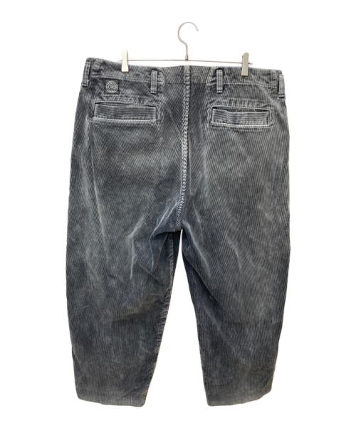 Porter Classic（ポータークラシック）Porter Classic (ポータークラシック) CORDUROY PANTS グレー サイズ:XXLの古着・服飾アイテム