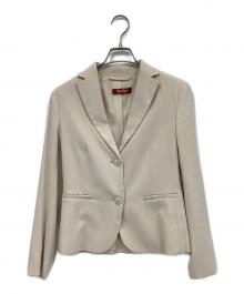Max Mara Studio（マックスマーラ ストゥディオ）の古着「テーラードジャケット」｜ベージュ