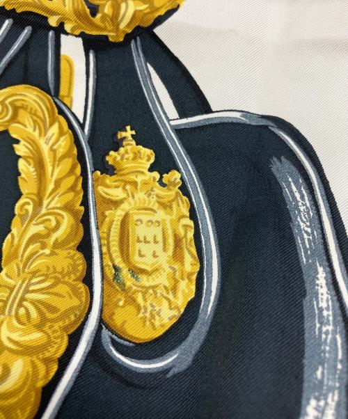 HERMES（エルメス）HERMES (エルメス) カレ90 BRIDES de GALA ブラックの古着・服飾アイテム