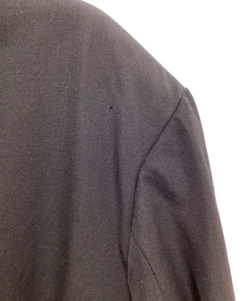 Yohji Yamamoto pour homme（ヨウジヤマモト プールオム）Yohji Yamamoto pour homme (ヨウジヤマモト プールオム) Velour Switching Tailored Jacket（ベロア切り替えテーラードジャケット） ブラック サイズ:Mの古着・服飾アイテム