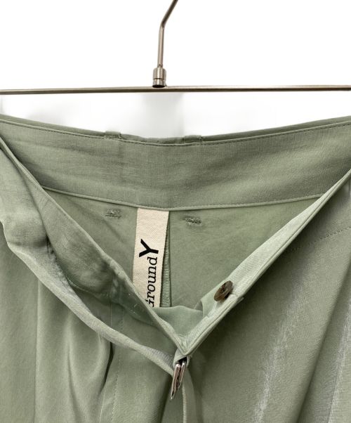 GROUND Y（グラウンドワイ）GROUND Y (グラウンドワイ) サルエルパンツ ミント サイズ:3の古着・服飾アイテム