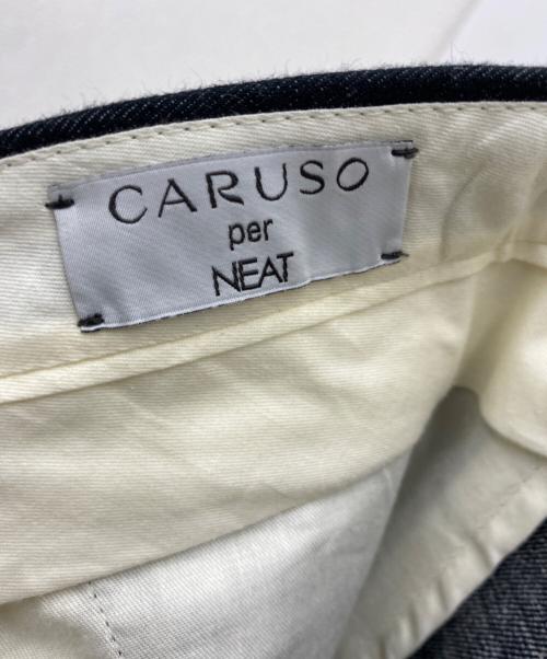 NEAT（ニート）NEAT (ニート) L'ECHOPPE (レショップ) CARUSO (カルーゾ) ITALY ネイビー サイズ:SIZE 48の古着・服飾アイテム