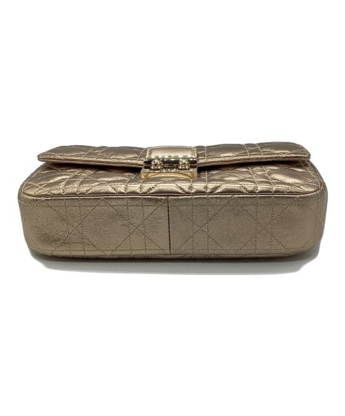 Christian Dior（クリスチャン ディオール）Christian Dior (クリスチャン ディオール) ニューロックチェーンショルダーバッグ ベージュの古着・服飾アイテム