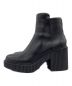 ECCO (エコー) FLUTED HEEL BACK ZIP BOOT ブラック サイズ:SIZE37：14000円