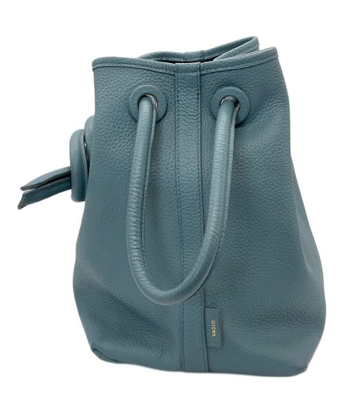 VASIC（ヴァジック）VASIC (ヴァジック) BOND 巾着バッグ ブルーの古着・服飾アイテム