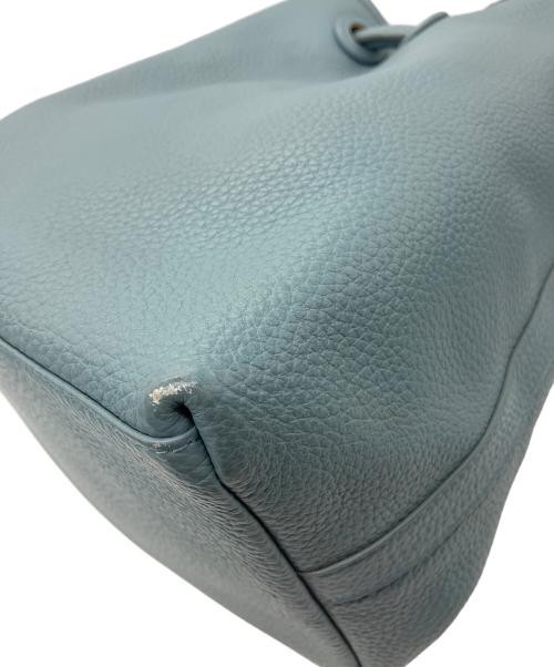 VASIC（ヴァジック）VASIC (ヴァジック) BOND 巾着バッグ ブルーの古着・服飾アイテム