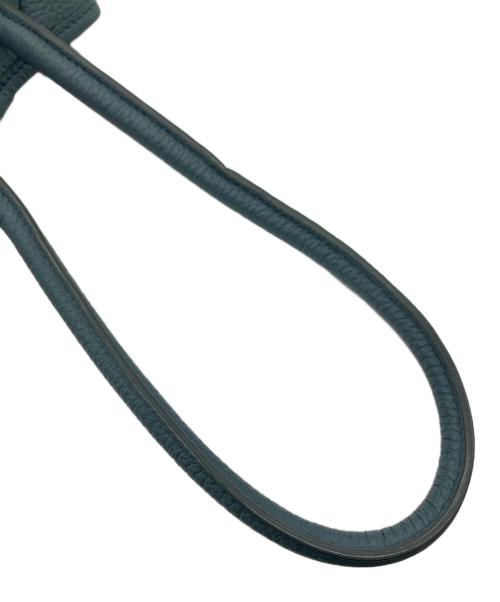 VASIC（ヴァジック）VASIC (ヴァジック) BOND 巾着バッグ ブルーの古着・服飾アイテム