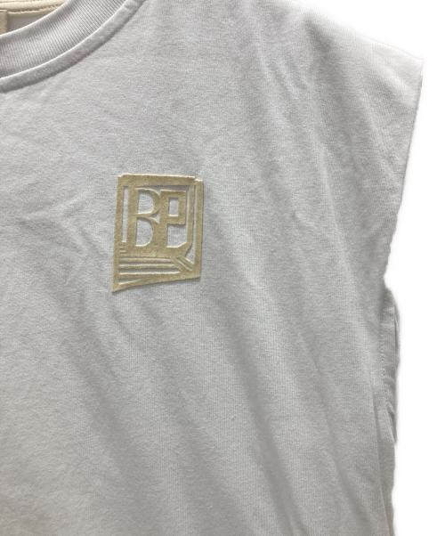 BAUM UND PFERDGARTEN（バウムウンドヘルガーデン）BAUM UND PFERDGARTEN (バウムウンドヘルガーデン) バイカラーワンピース ホワイト×アイボリー サイズ:Sの古着・服飾アイテム