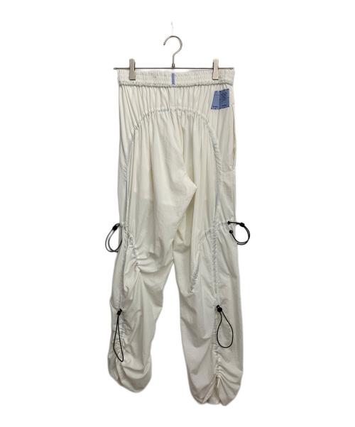 ALEXANDER McQUEEN（アレキサンダーマックイーン）ALEXANDER McQUEEN (アレキサンダーマックイーン) ドローコードトラックパンツ ホワイト サイズ:Mの古着・服飾アイテム