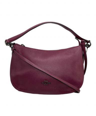 中古・古着通販】COACH (コーチ) 2WAYショルダーバッグ パープル