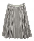 COGTHEBIGSMOKEコグザビッグスモーク）の古着「アコーディオンプリーツスカート」｜グレー