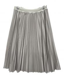 COGTHEBIGSMOKE（コグザビッグスモーク）の古着「アコーディオンプリーツスカート」｜グレー