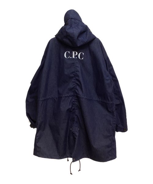 JUNYA WATANABE MAN（ジュンヤワタナベマン）JUNYA WATANABE MAN C.P COMPANY (シーピーカンパニー) 24SS Cotton denim laminate three-layer jacket (綿デニムラミネート3層) インディゴ サイズ:XSの古着・服飾アイテム