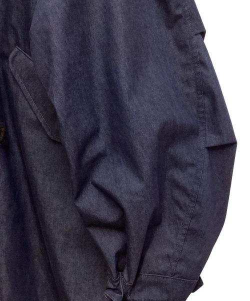 JUNYA WATANABE MAN（ジュンヤワタナベマン）JUNYA WATANABE MAN C.P COMPANY (シーピーカンパニー) 24SS Cotton denim laminate three-layer jacket (綿デニムラミネート3層) インディゴ サイズ:XSの古着・服飾アイテム