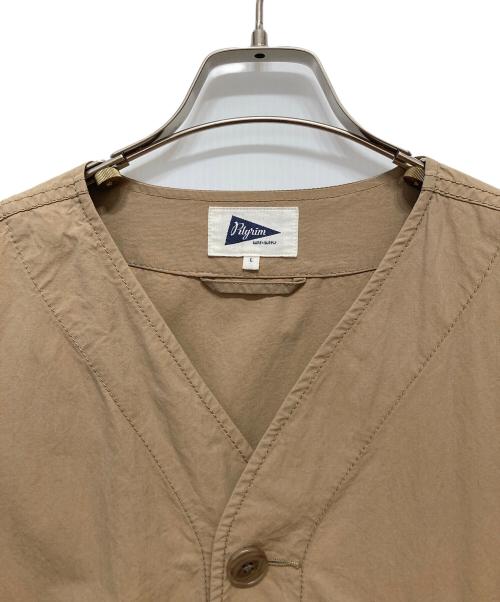 Pilgrim Surf+Supply（ピルグリム サーフサプライ）Pilgrim Surf+Supply (ピルグリム サーフサプライ) Timmy Jacket ベージュ サイズ:Lの古着・服飾アイテム