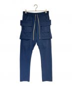 DRKSHDWダークシャドウ）の古着「CREATCH CARGO DRAWSTRING PANTS」｜ネイビー