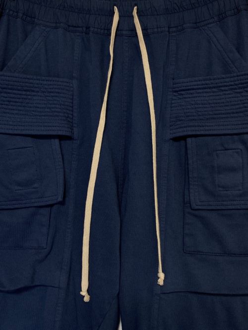 DRKSHDW（ダークシャドウ）DRKSHDW (ダークシャドウ) CREATCH CARGO DRAWSTRING PANTS ネイビー サイズ:Mの古着・服飾アイテム