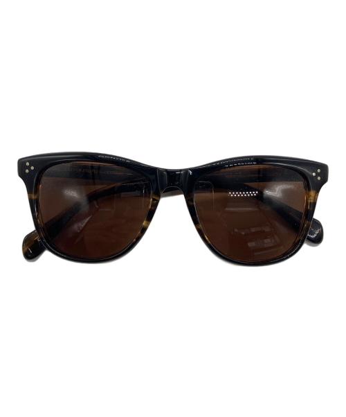 OLIVER PEOPLES（オリバーピープルズ）OLIVER PEOPLES (オリバーピープルズ) サングラス ブラックの古着・服飾アイテム
