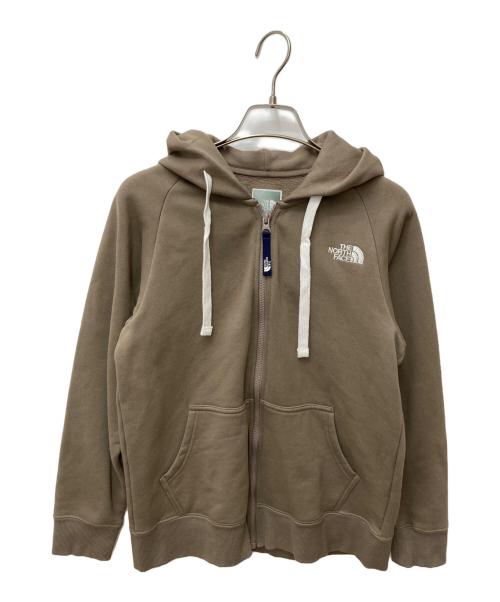 THE NORTH FACE（ザ ノース フェイス）THE NORTH FACE (ザ ノース フェイス) Rearview Full Zip Hoodie NTW12340 モカ サイズ:Mの古着・服飾アイテム