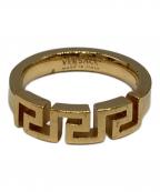 VERSACEヴェルサーチェ）の古着「グレカリング」｜ゴールド