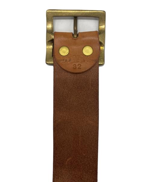 BYKING（バイキング）BYKING (バイキング) レザーベルト ベージュの古着・服飾アイテム