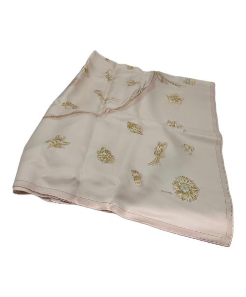 HERMES（エルメス）HERMES (エルメス) スカーフ カレ90 ピンクの古着・服飾アイテム