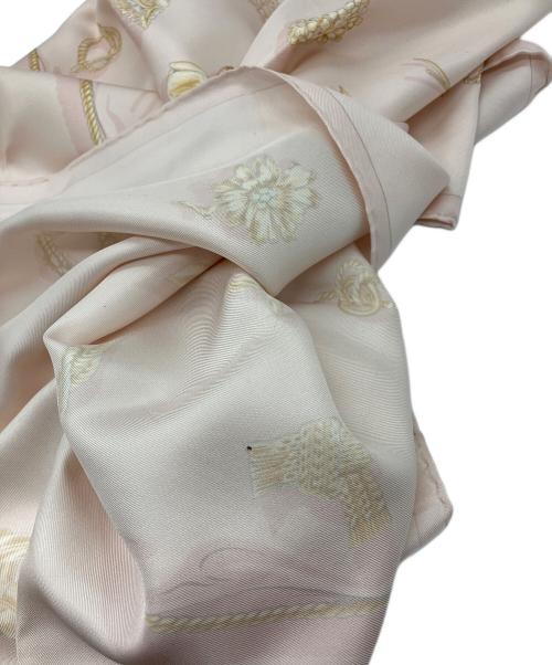 HERMES（エルメス）HERMES (エルメス) スカーフ カレ90 ピンクの古着・服飾アイテム