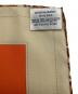 中古・古着 HERMES (エルメス) カレ70 Monsieur et Madame オレンジ：25000円