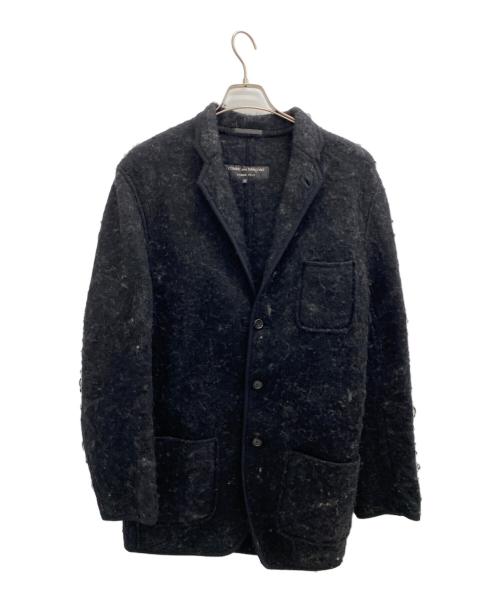 COMME des GARCONS HOMME PLUS（コムデギャルソンオムプリュス）COMME des GARCONS HOMME PLUS (コムデギャルソンオムプリュス) フェルトジャケット ブラック サイズ:Ｍの古着・服飾アイテム