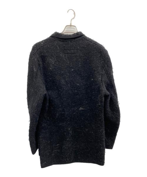 COMME des GARCONS HOMME PLUS（コムデギャルソンオムプリュス）COMME des GARCONS HOMME PLUS (コムデギャルソンオムプリュス) フェルトジャケット ブラック サイズ:Ｍの古着・服飾アイテム