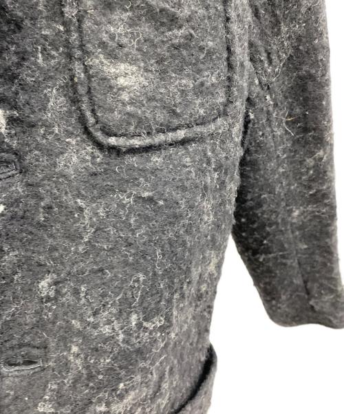 COMME des GARCONS HOMME PLUS（コムデギャルソンオムプリュス）COMME des GARCONS HOMME PLUS (コムデギャルソンオムプリュス) フェルトジャケット ブラック サイズ:Ｍの古着・服飾アイテム