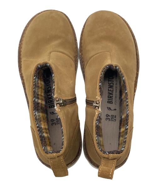 BIRKENSTOCK（ビルケンシュトック）BIRKENSTOCK (ビルケンシュトック) MELROSE キャメル サイズ:39の古着・服飾アイテム