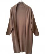 MUSEミューズ）の古着「Twins cotton ロングガウン」｜ブラウン