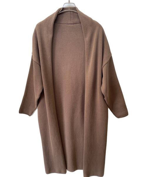MUSE（ミューズ）MUSE (ミューズ) Twins cotton ロングガウン ブラウン サイズ:FREEの古着・服飾アイテム