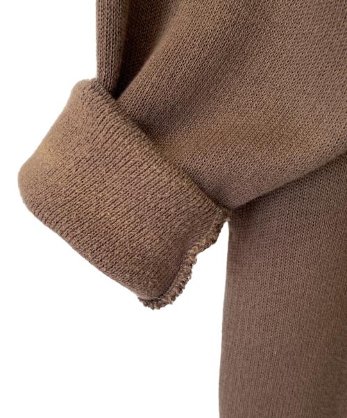 MUSE（ミューズ）MUSE (ミューズ) Twins cotton ロングガウン ブラウン サイズ:FREEの古着・服飾アイテム