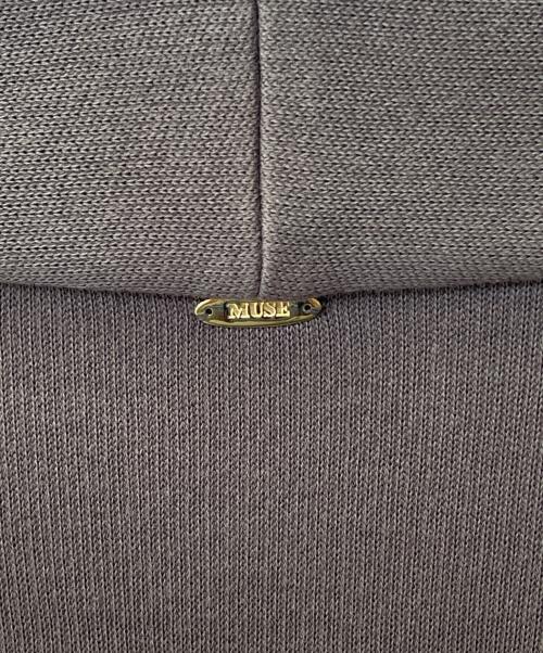 MUSE（ミューズ）MUSE (ミューズ) Twins cotton ロングガウン ブラウン サイズ:FREEの古着・服飾アイテム