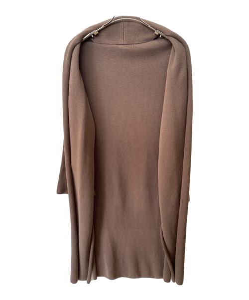 MUSE（ミューズ）MUSE (ミューズ) Twins cotton ロングガウン ブラウン サイズ:FREEの古着・服飾アイテム