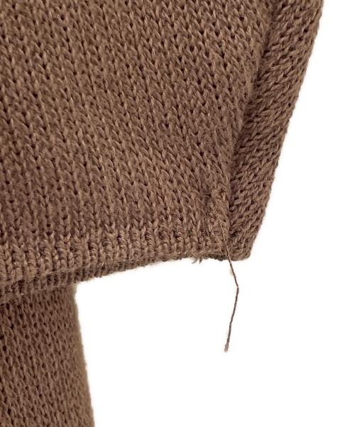 MUSE（ミューズ）MUSE (ミューズ) Twins cotton ロングガウン ブラウン サイズ:FREEの古着・服飾アイテム