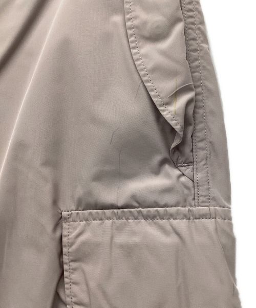 AURALEE（オーラリー）AURALEE (オーラリー) HIGH COUNT LIGHT NYLON FATIGUE PANTS パープル サイズ:3の古着・服飾アイテム