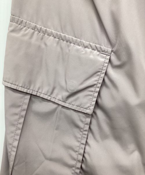 AURALEE（オーラリー）AURALEE (オーラリー) HIGH COUNT LIGHT NYLON FATIGUE PANTS パープル サイズ:3の古着・服飾アイテム