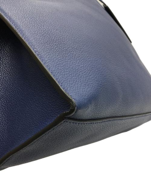 PRADA（プラダ）PRADA (プラダ) 2WAYトートバッグ ブルーの古着・服飾アイテム