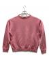 WIND AND SEA (ウィンダンシー) ロゴスウェット ピンク サイズ:M：3000円