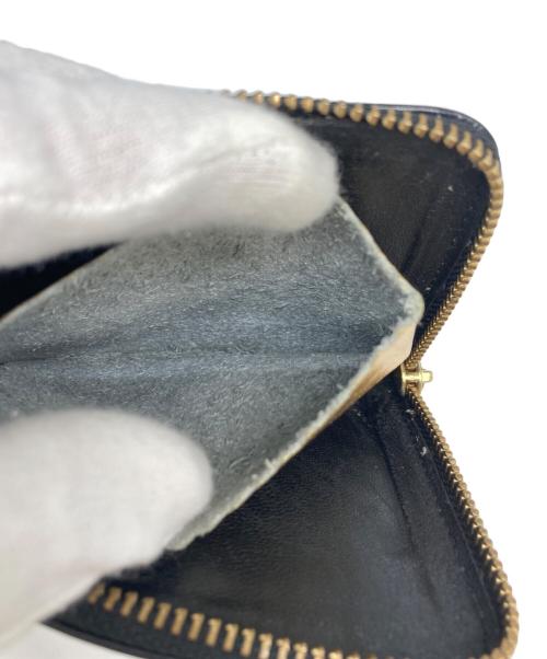 COMME des GARCONS（コムデギャルソン）COMME des GARCONS (コムデギャルソン) コインケース ブラック×ゴールドの古着・服飾アイテム