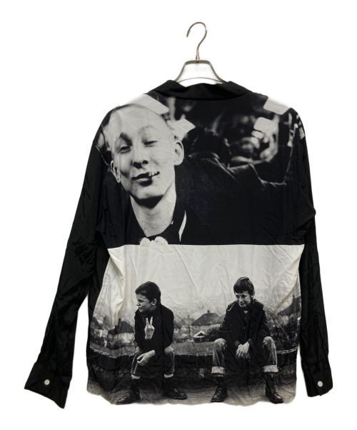 flagstuff（フラグスタフ）flagstuff (フラグスタフ) STUDIOUS (ステュディオス) シャツ ブラック サイズ:Ｌ 未使用品の古着・服飾アイテム